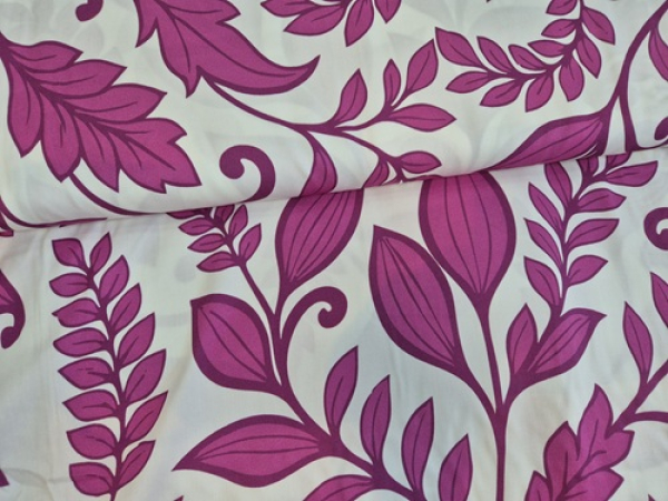 Viskose Simply Flowers by Lillesol & Pelle - pink